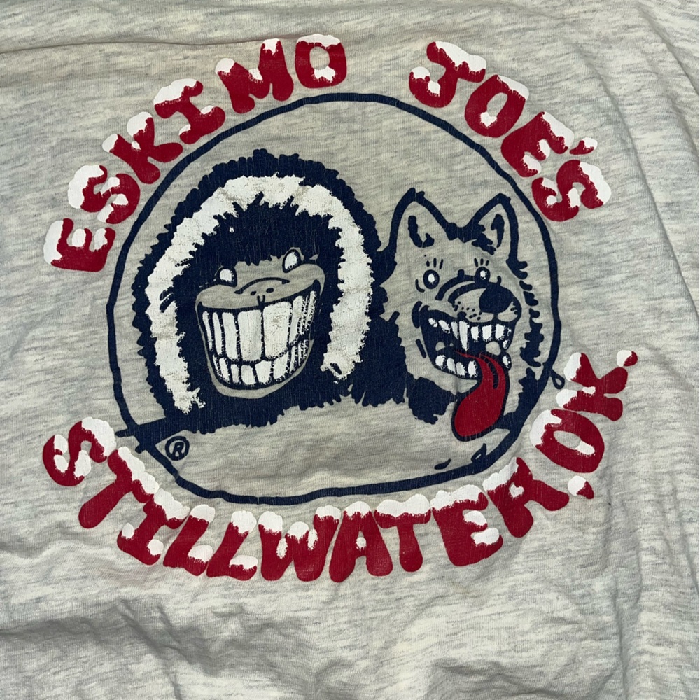 Vintage Eskimo joes on the beefy Hanes tag